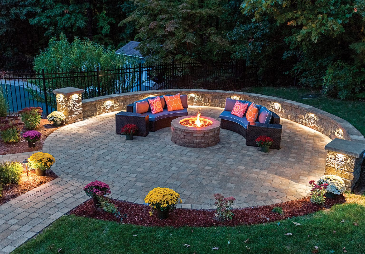 Landscape Lighting - Ideal Block