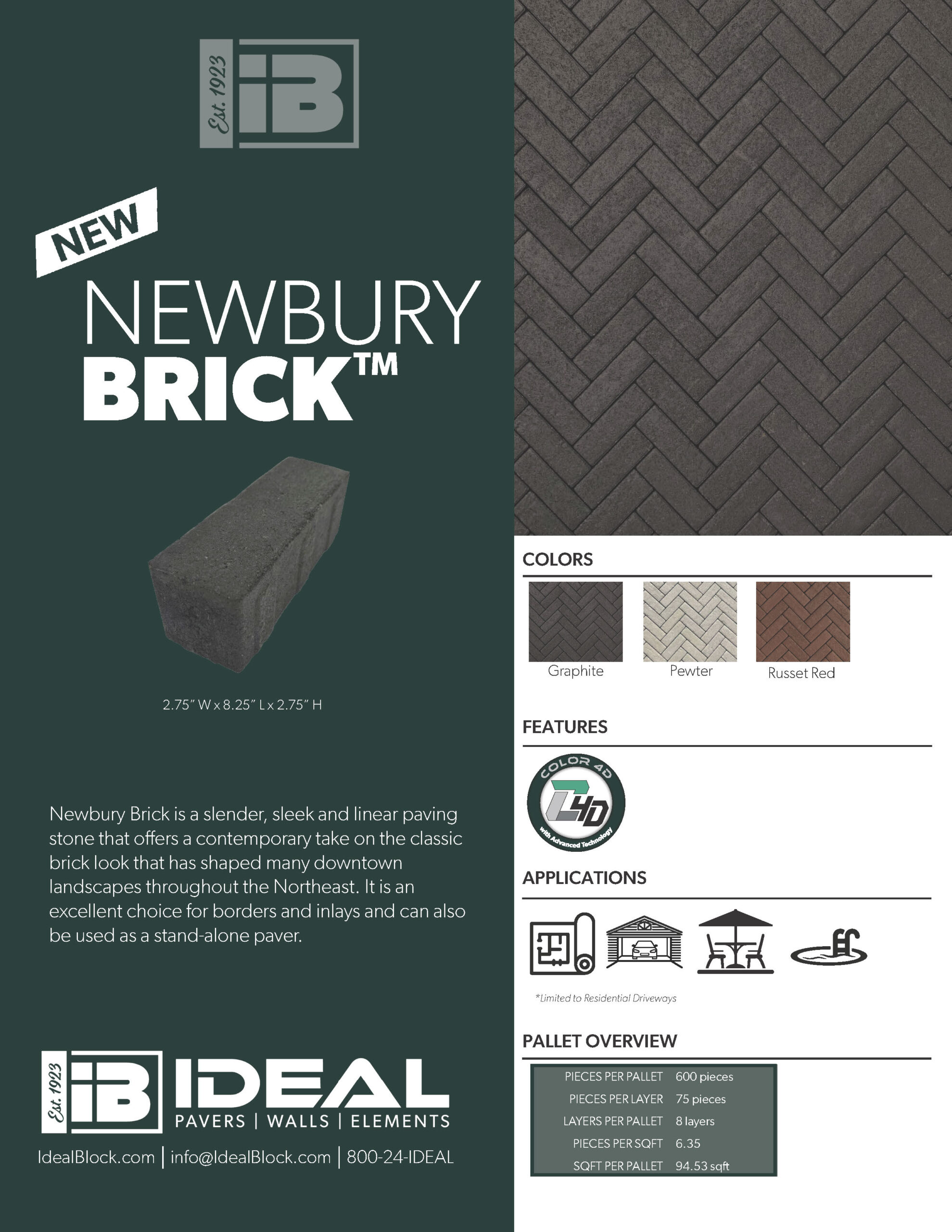 Newbury Brick Ideal Block