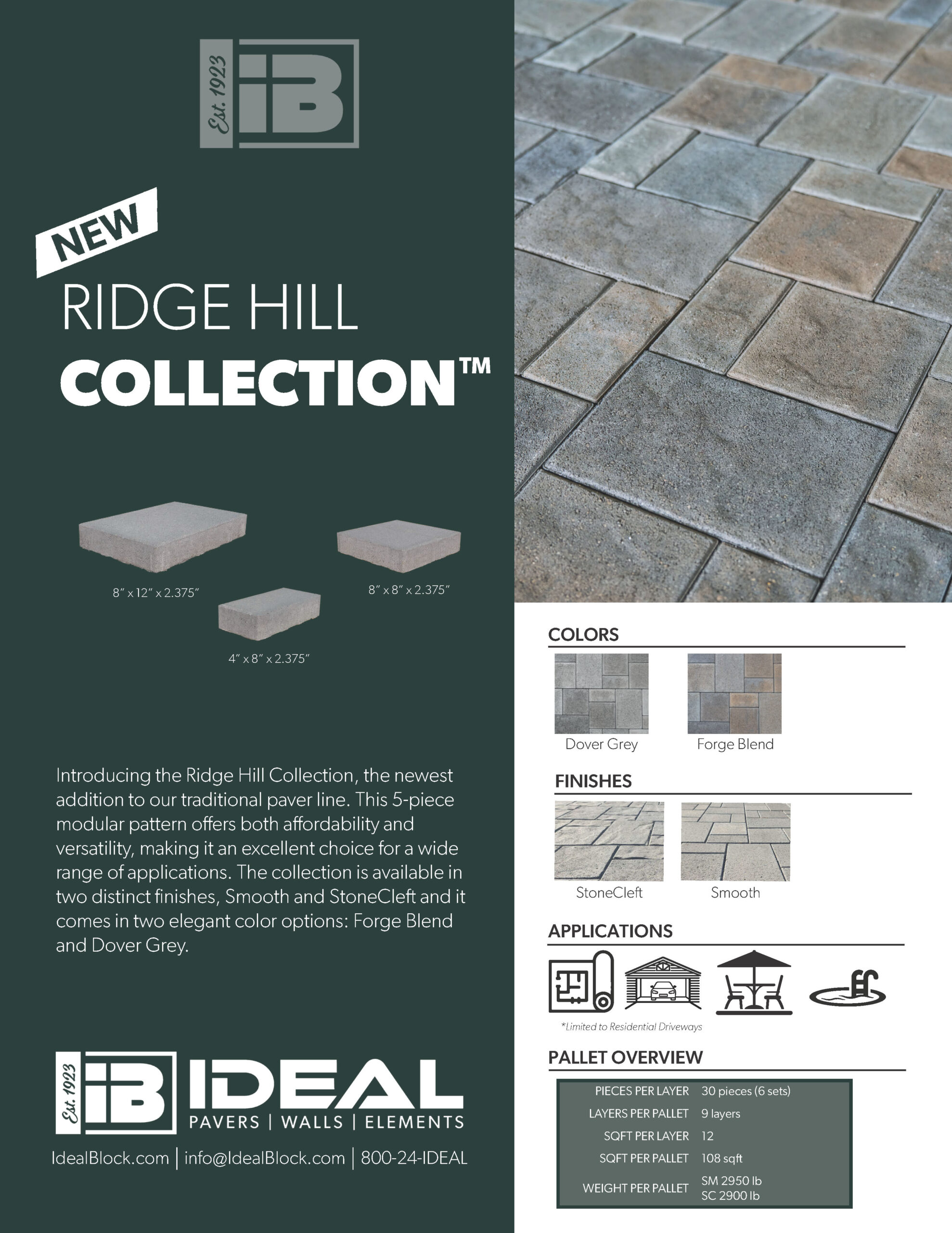Ridge Hill Collection™ Brochure Ideal Block